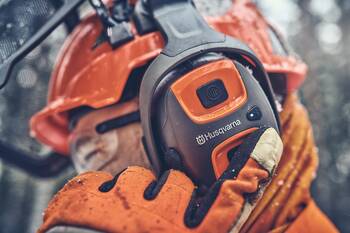 Husqvarna X Sync Hearing Protection Helmet Mount